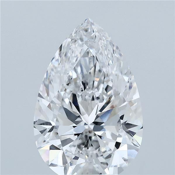 4.99ct Pear E VS1 Lab Created Diamond