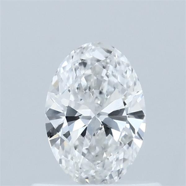 0.51ct Oval D VVS2 Lab Created Diamond