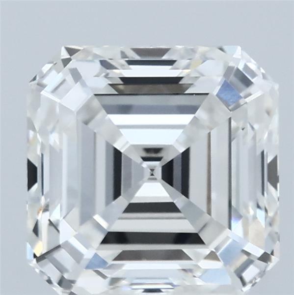 3.1ct Asscher F VVS2 Lab Created Diamond
