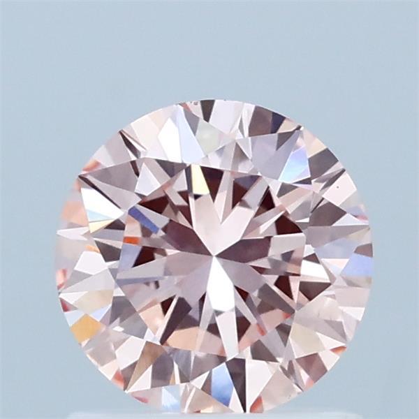1ct Round FANCY INTENSE PINK VS1 Lab Created Diamond