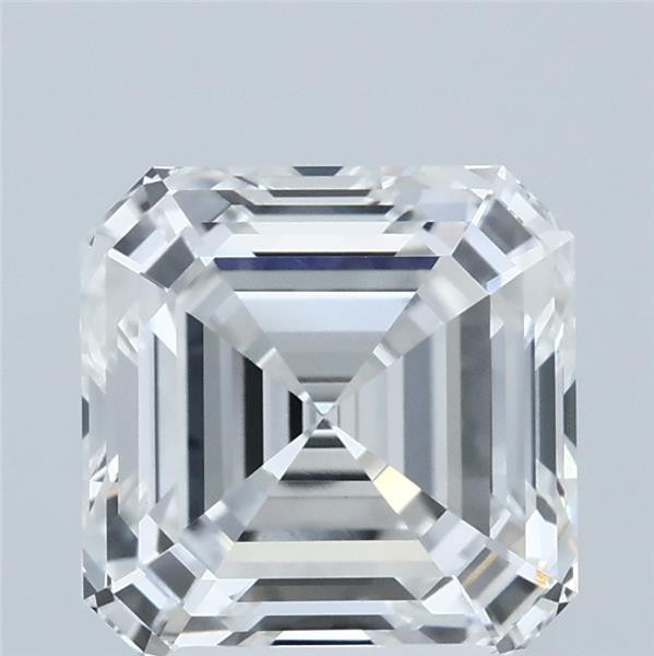 3.26ct Asscher F VVS2 Lab Created Diamond