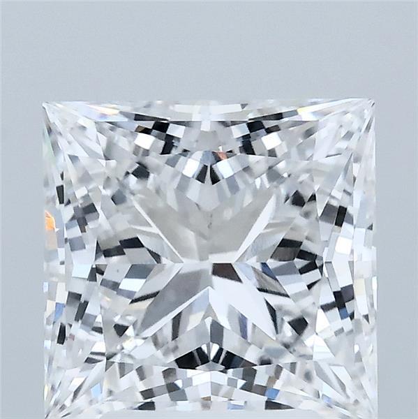 3.05ct Princess E VVS2 Lab Created Diamond