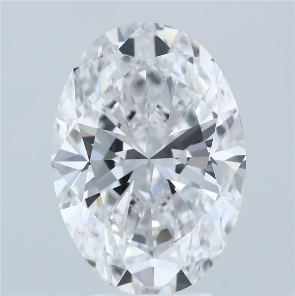 5.04ct Oval D VS1 Lab Created Diamond