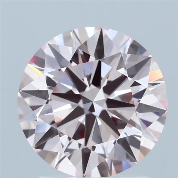 1.88ct Round FANCY INTENSE PINK VVS2 Lab Created Diamond