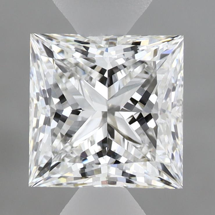 1.56ct Princess E VVS2 Lab Created Diamond