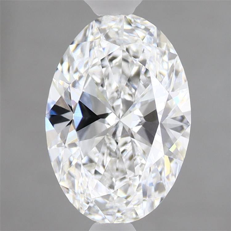 1.53ct Oval D VVS2 Lab Created Diamond