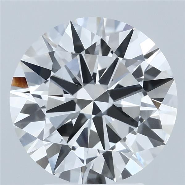 3.5ct Round E VS1 Lab Created Diamond
