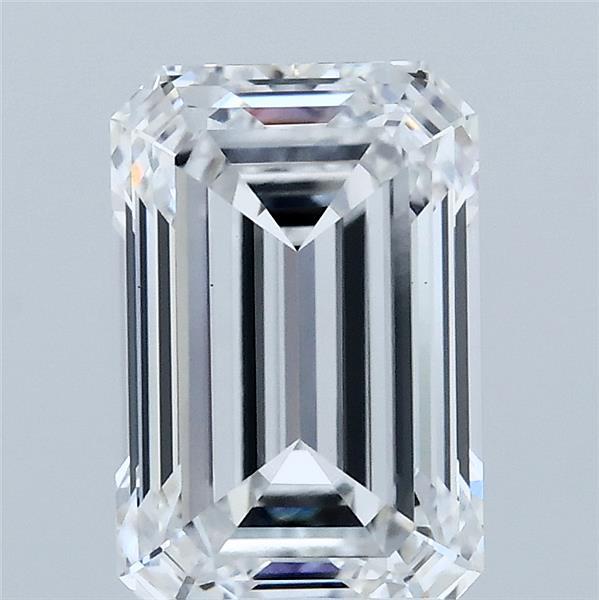 2.53ct Emerald D VS1 Lab Created Diamond