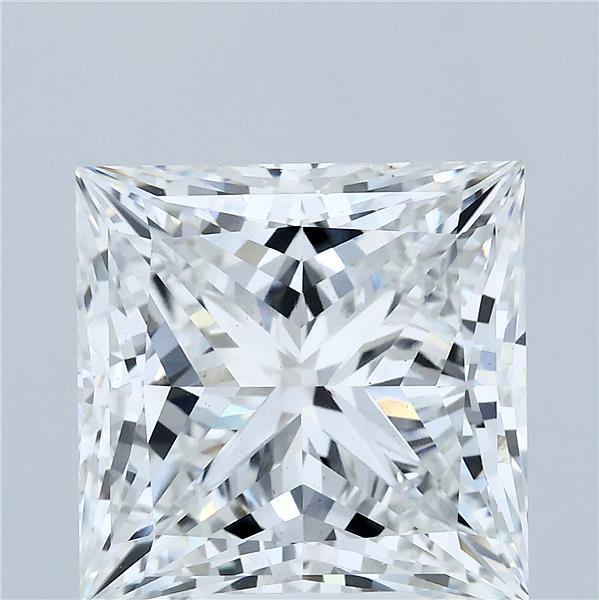 8ct Princess F VS1 Lab Created Diamond