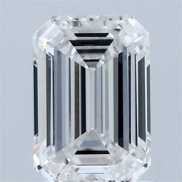 1.52ct Emerald D VVS2 Lab Created Diamond