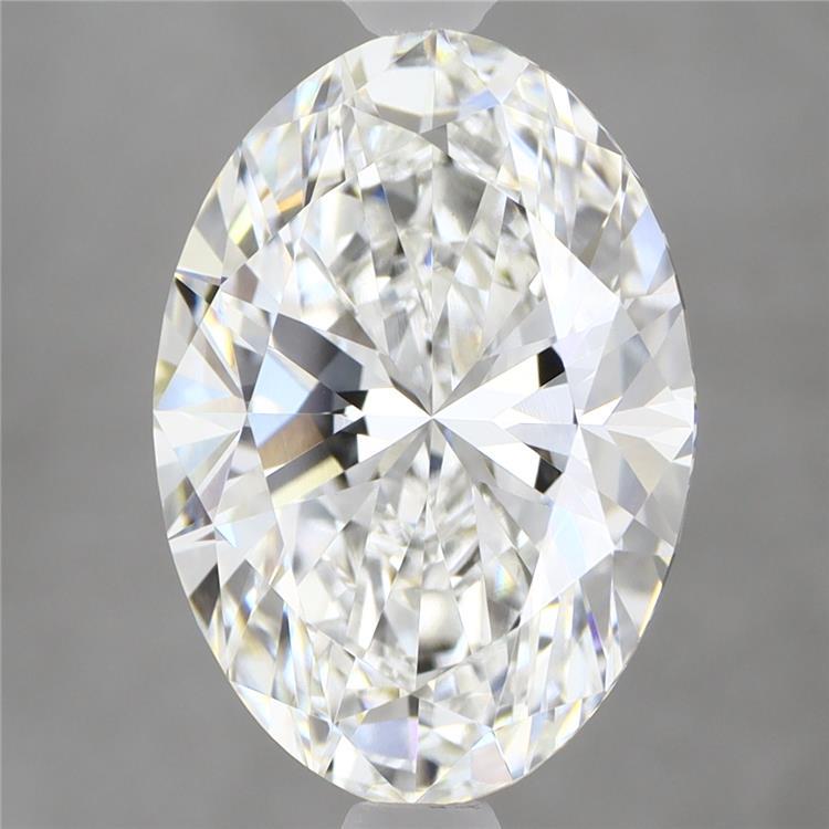 5.02ct Oval E VVS2 Lab Created Diamond