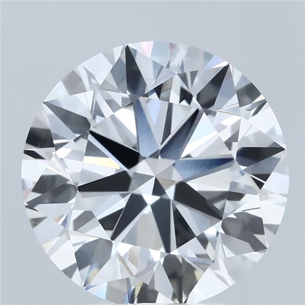 5ct Round F VS1 Lab Created Diamond