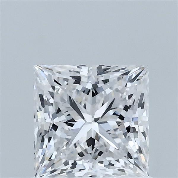 1.04ct Princess D VS1 Lab Created Diamond