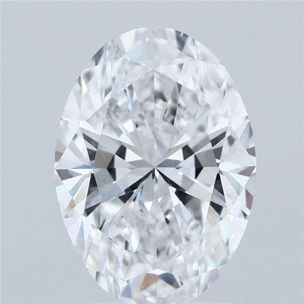 2.5ct Oval D VS1 Lab Created Diamond