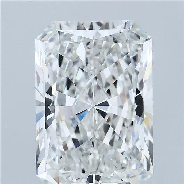 5.23ct Radiant F VS1 Lab Created Diamond