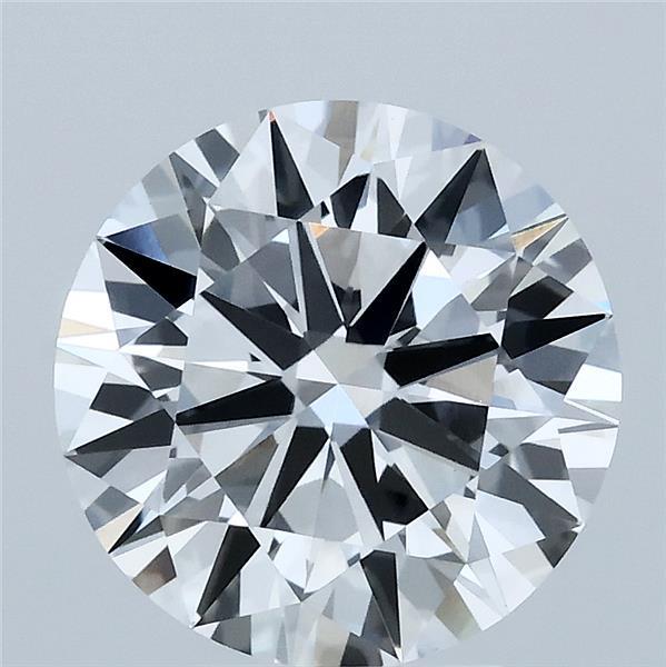 3ct Round E VVS2 Lab Created Diamond