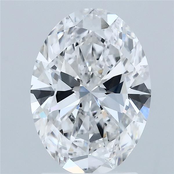 2.01ct Oval D VVS2 Lab Created Diamond
