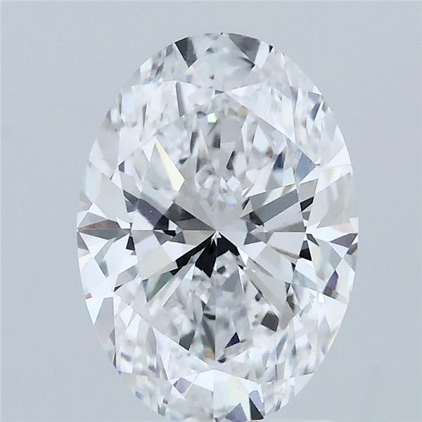 2.07ct Oval D VVS2 Lab Created Diamond