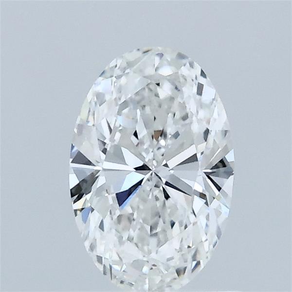 0.72ct Oval D VVS2 Lab Created Diamond
