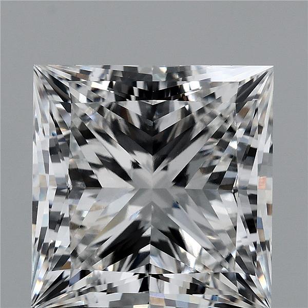 5.38ct Princess E VVS2 Lab Created Diamond