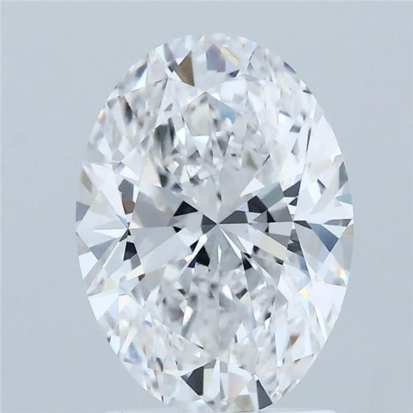 2.01ct Oval D VVS2 Lab Created Diamond