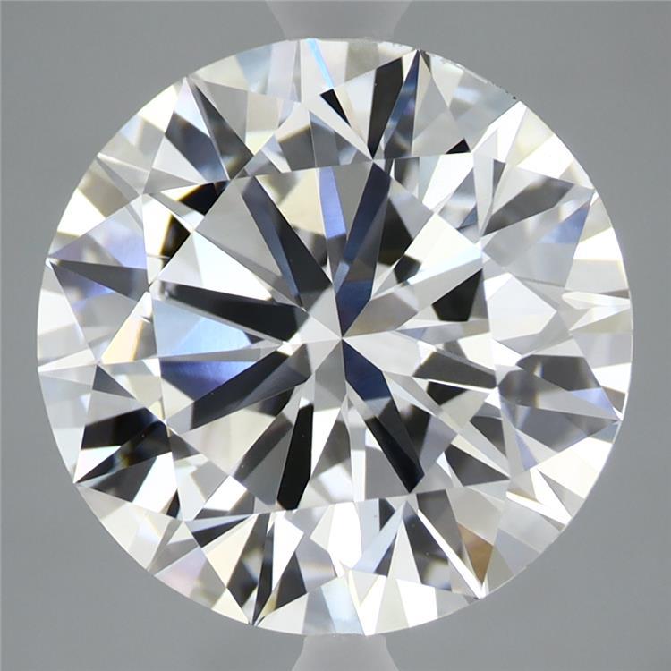 5.53ct Round F VVS2 Lab Created Diamond
