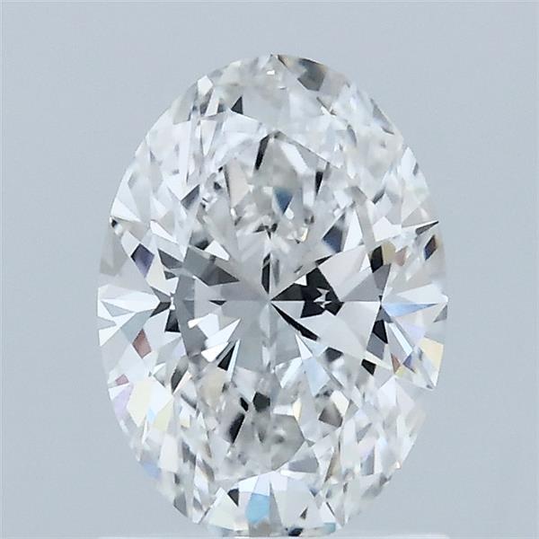 1.09ct Oval E VVS2 Lab Created Diamond