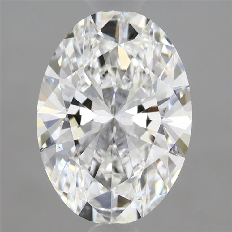 2.09ct Oval D VVS2 Lab Created Diamond