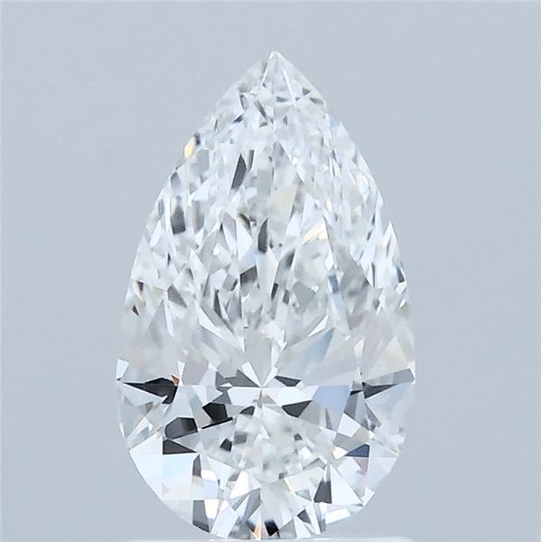 1.06ct Pear E VVS2 Lab Created Diamond