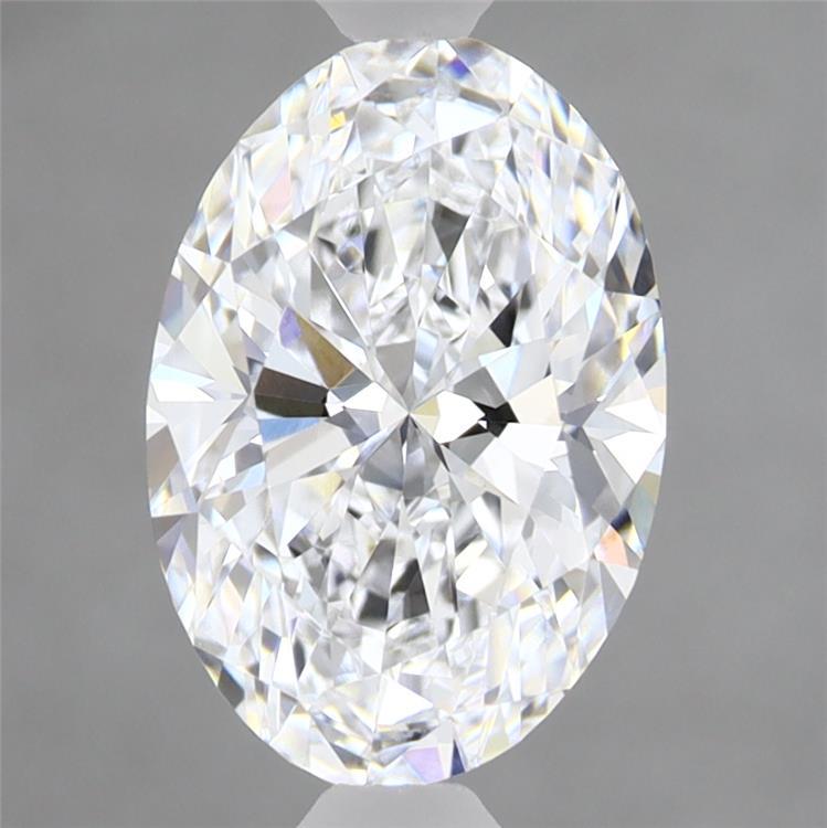 2.01ct Oval D VVS2 Lab Created Diamond