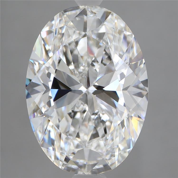 4.91ct Oval E VVS2 Lab Created Diamond