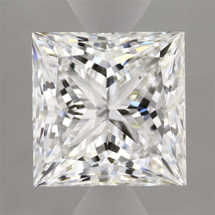 2.78ct Princess E VVS2 Lab Created Diamond