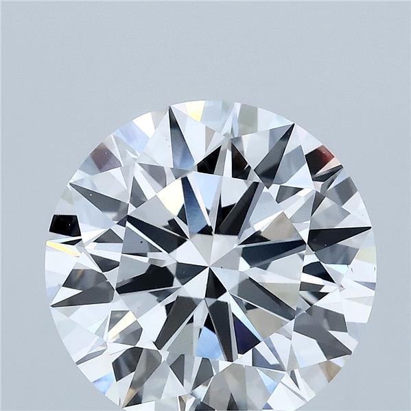 5.02ct Round E VS1 Lab Created Diamond