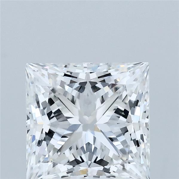 2.05ct Princess E VVS2 Lab Created Diamond