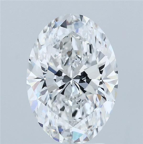 2.56ct Oval E VVS2 Lab Created Diamond