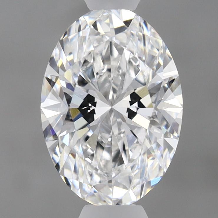 0.97ct Oval D VVS2 Lab Created Diamond