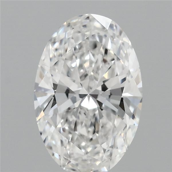 2.03ct Oval E IF Lab Created Diamond