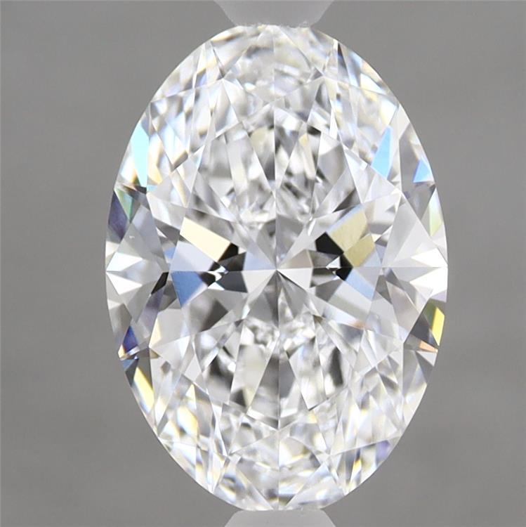 2.1ct Oval D VVS2 Lab Created Diamond