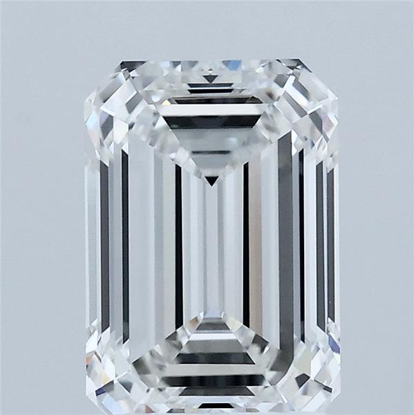 2.06ct Emerald E VVS2 Lab Created Diamond