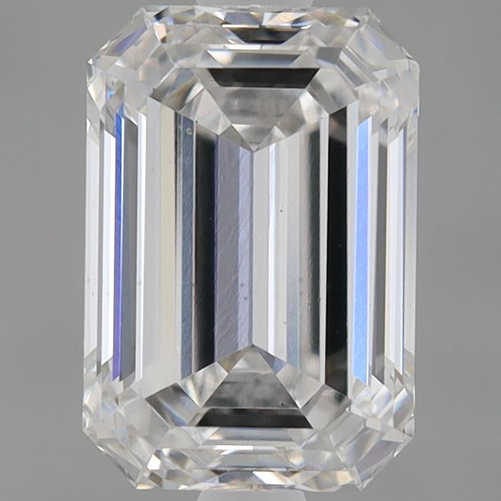 0.97ct Emerald E VS1 Lab Created Diamond