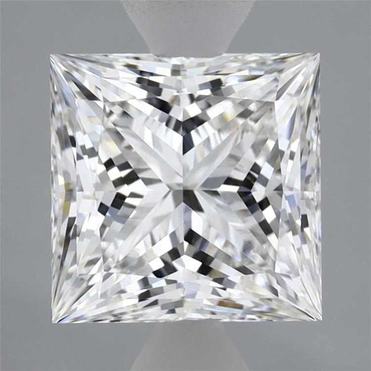2.83ct Princess F VS1 Lab Created Diamond