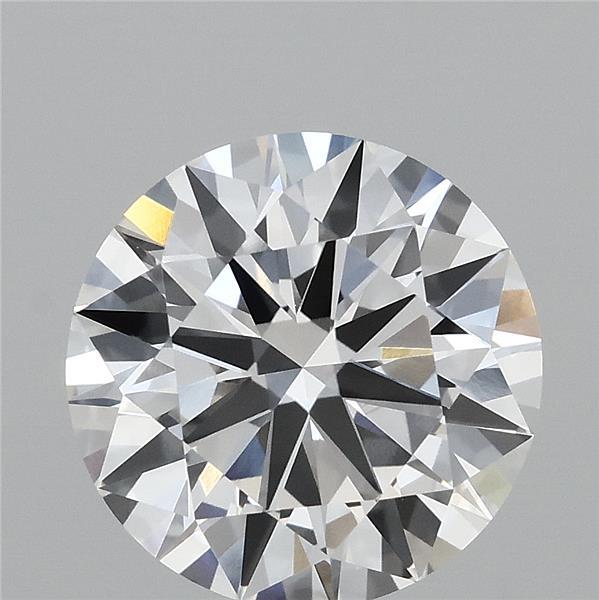 3ct Round D VVS1 Lab Created Diamond