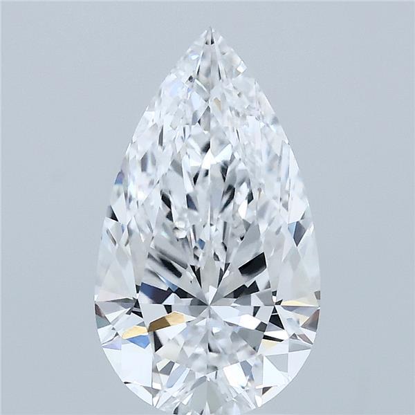 2.01ct Pear D VVS2 Lab Created Diamond
