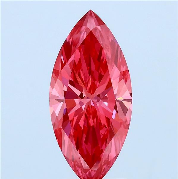 2.02ct Marquise FANCY VIVID PINK VS1 Lab Created Diamond