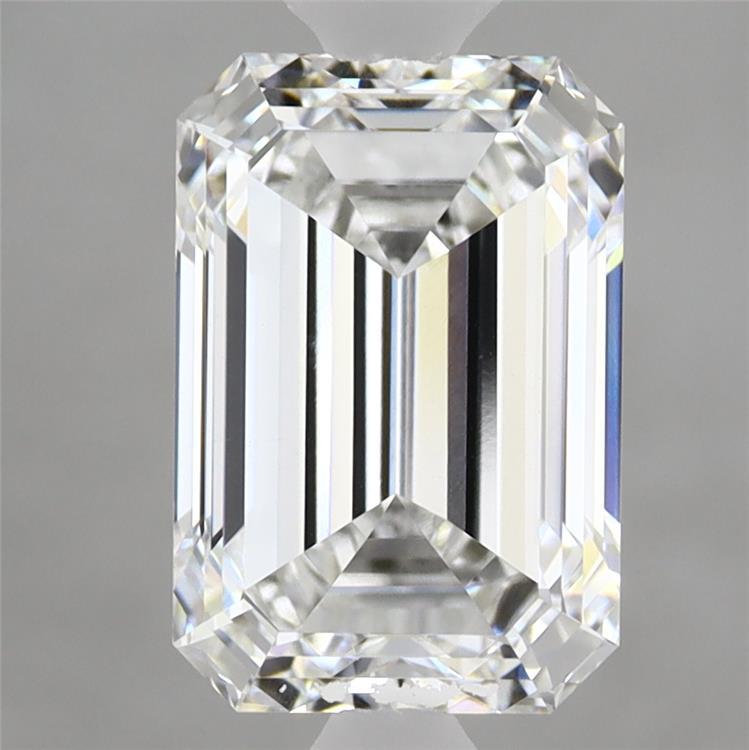 3.02ct Emerald E VVS2 Lab Created Diamond