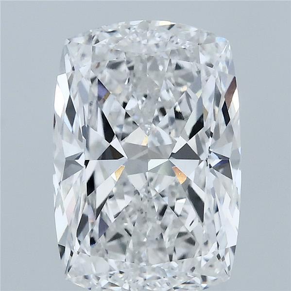3.58ct Cushion D VVS2 Lab Created Diamond