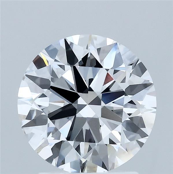 2.06ct Round D VVS2 Lab Created Diamond