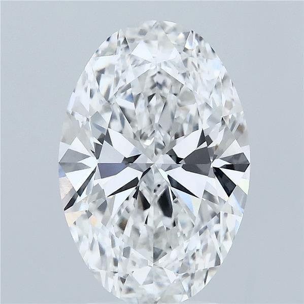 3.03ct Oval E VVS1 Lab Created Diamond