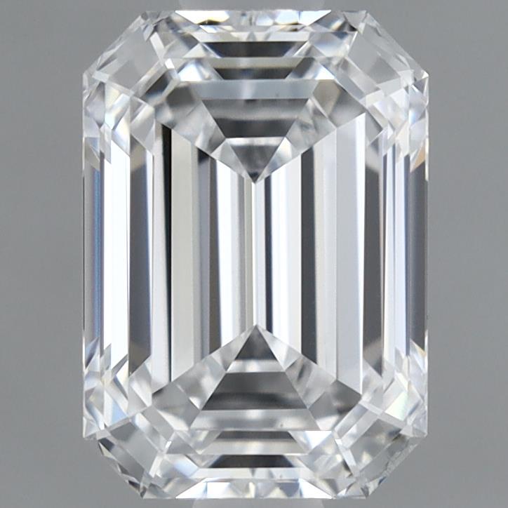1.06ct Emerald D VS2 Lab Created Diamond