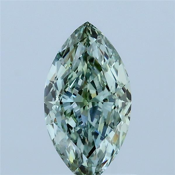 1.13ct Marquise FANCY GREEN VVS2 Lab Created Diamond